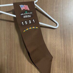 Girl Scout Brownies Sash